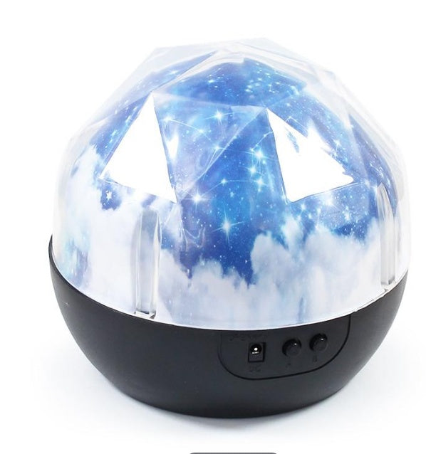 Galaxy Projektor Lampe – Sternenhimmel, Nachtlicht & Rotation | Farbwechsel & USB-Akku | Für Kinder & Erwachsene