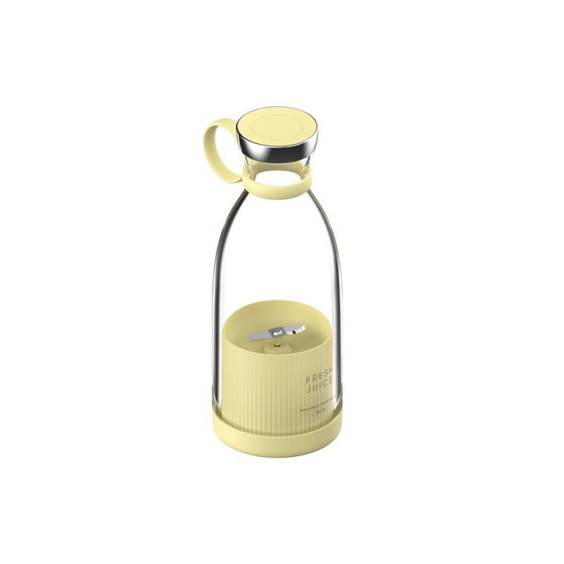 Tragbarer Mini-Mixer 350 ml – USB Smoothie Maker, elektrischer Entsafter mit Edelstahlklingen