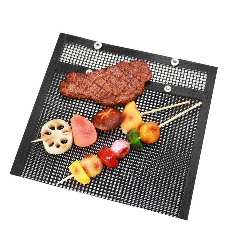 Grill Mesh Bag – Antihaft BBQ Grilltasche für Gemüse, Fisch & Fleisch | Hitzebeständig bis 600 °C & wiederverwendbar
