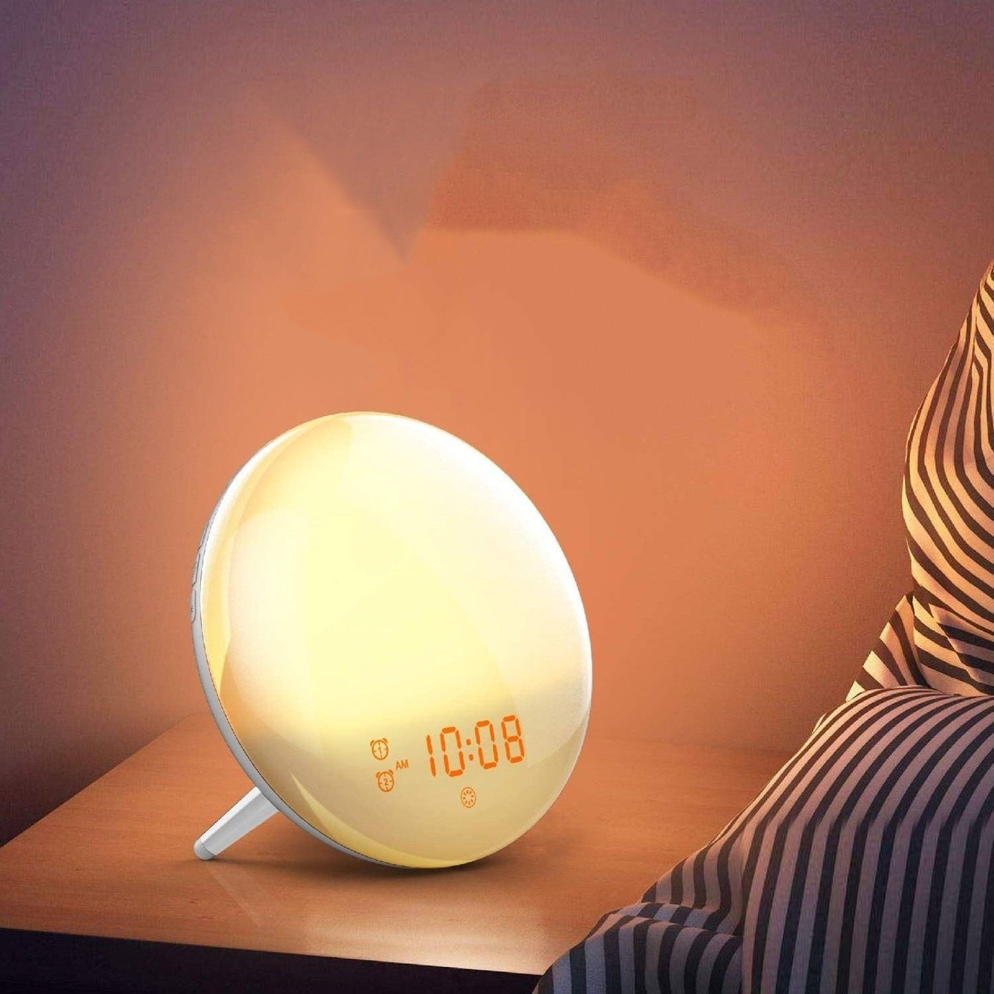 Alarm Wake-Up Light – Sonnenaufgangs-Wecker mit natürlicher Lichtsimulation