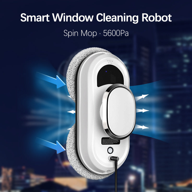 Window Cleaner Robot – Intelligenter Glasreinigungsroboter mit 5600 Pa Saugkraft & Fernbedienung