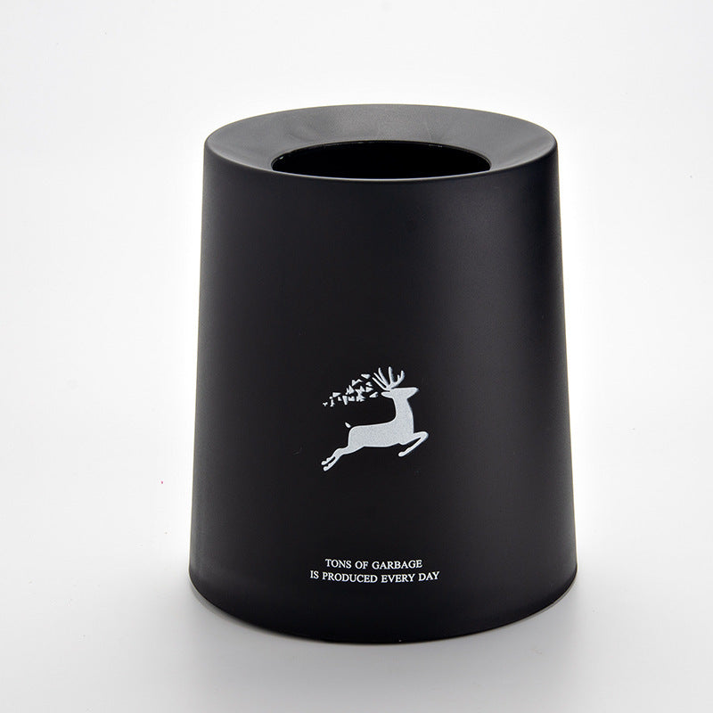 Kreativer Nordic Mülleimer – Skandinavischer Designer-Papierkorb für Wohnzimmer, Schlafzimmer, Büro & Bad