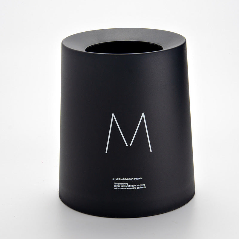 Kreativer Nordic Mülleimer – Skandinavischer Designer-Papierkorb für Wohnzimmer, Schlafzimmer, Büro & Bad