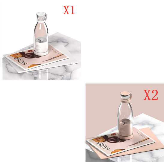 Tragbarer Mini-Mixer 350 ml – USB Smoothie Maker, elektrischer Entsafter mit Edelstahlklingen