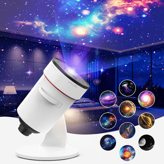 2025 HD Planetarium Projektor – Helle Weitwinkel-Galaxie-Projektion | Realistischer Sternenhimmel & Nachtlicht für Zuhause