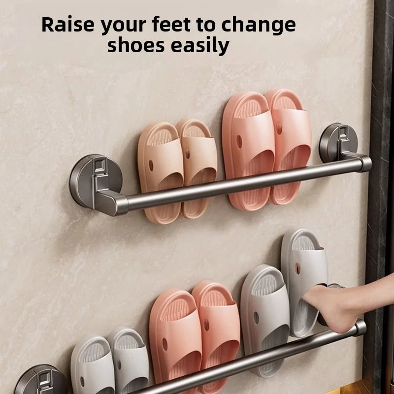 Bohrfreier Handtuchhalter mit Saugnapf – Wandmontage für Badezimmer