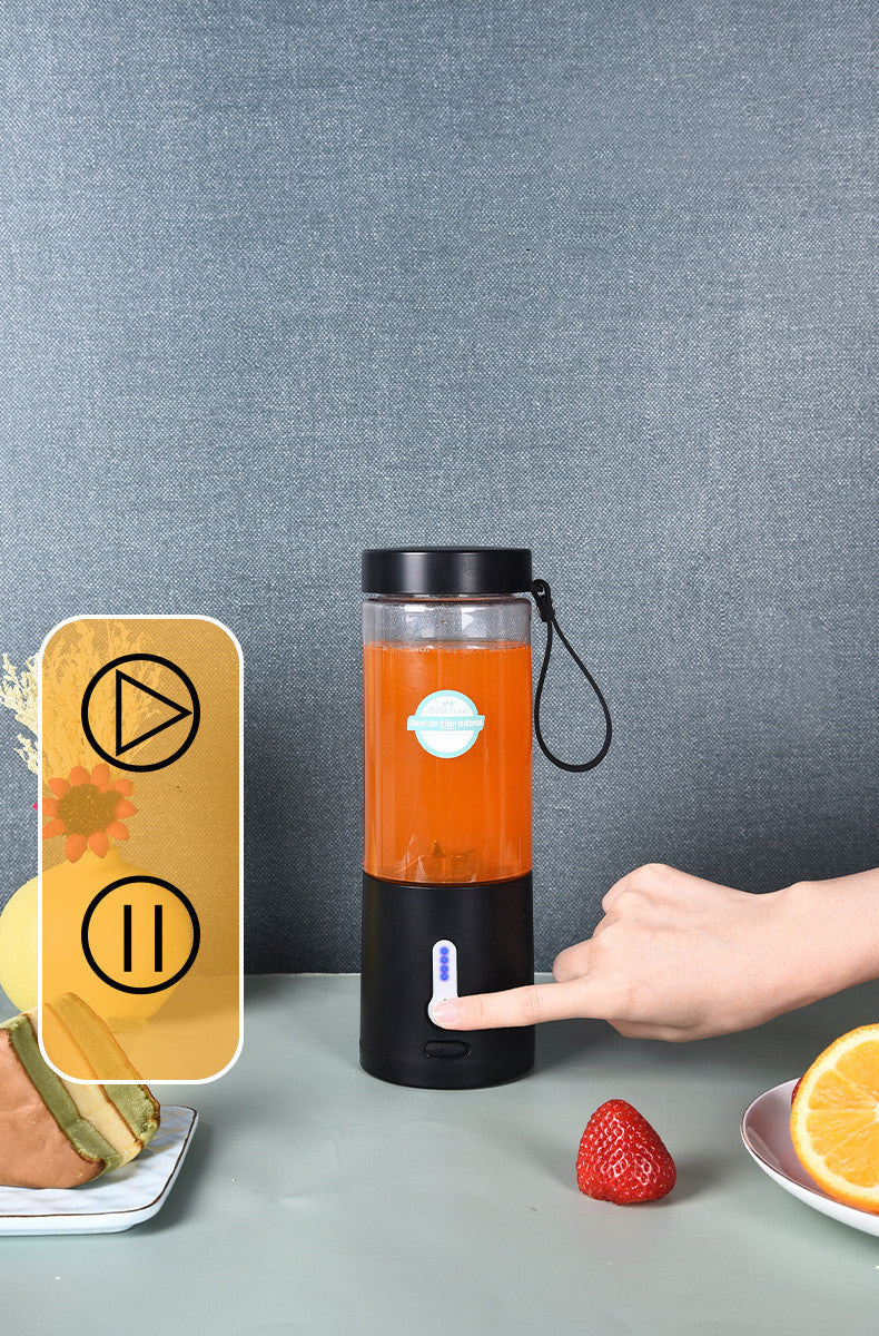 Kabelloser Hochleistungs-Mixer – Tragbarer Smoothie-Maker, wiederaufladbar mit USB, 530 ml, 22.000 U/min